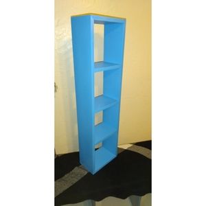 Blue Tall Shelf/Cubby